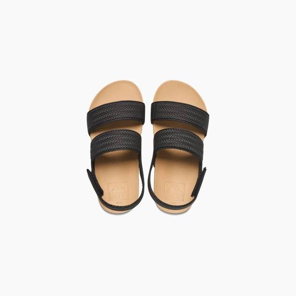 NEW REEF kids' water vista sandal in black/tan - Picture 2 of 2